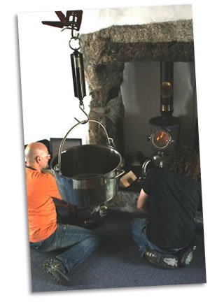testing the hotpod stove