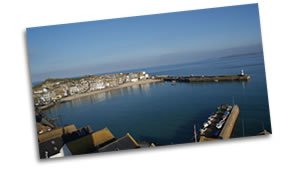 St Ives from the church tower